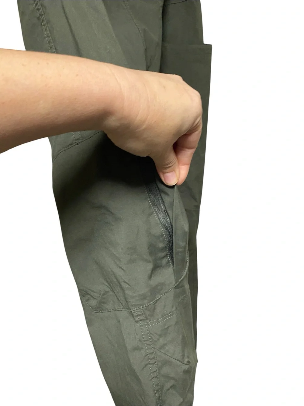 Prana Kanab Ripstop hiking climbing army green pants camping outdoors active - Picture 5 of 15